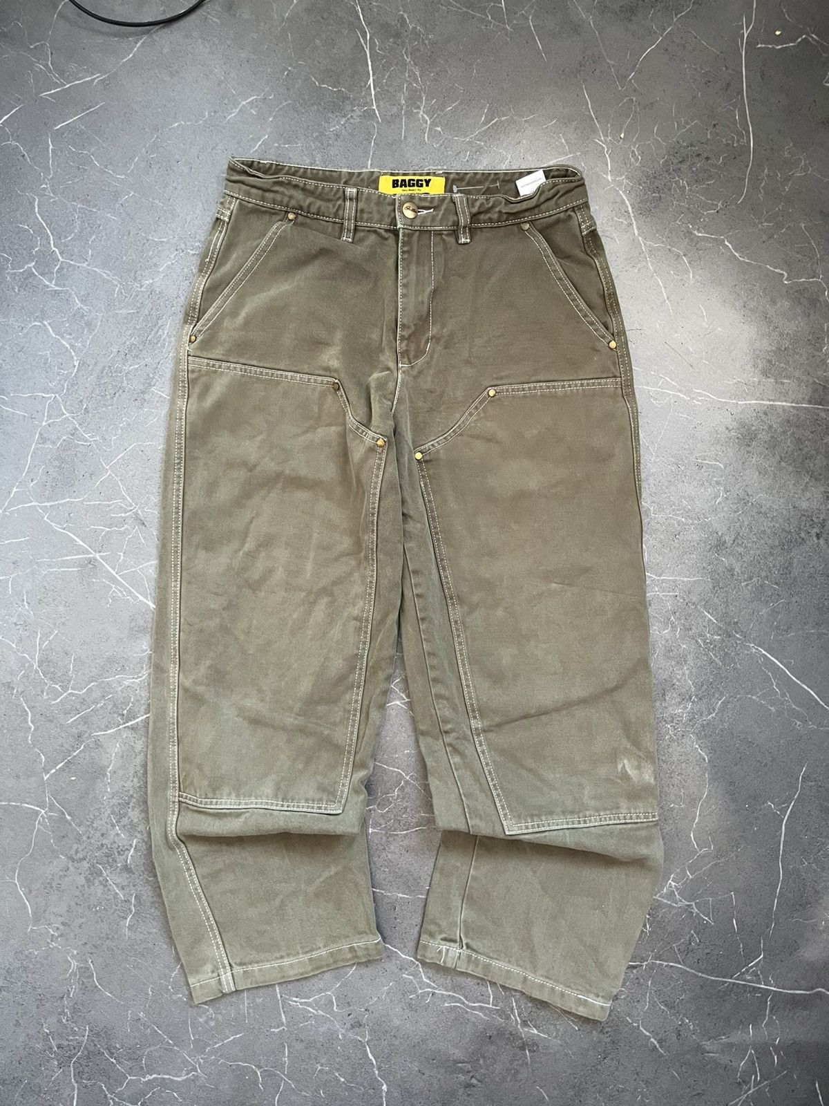 Butter Goods Butter goods double knee pants very baggy style mens Size US 30 / EU 46 - 3 Thumbnail