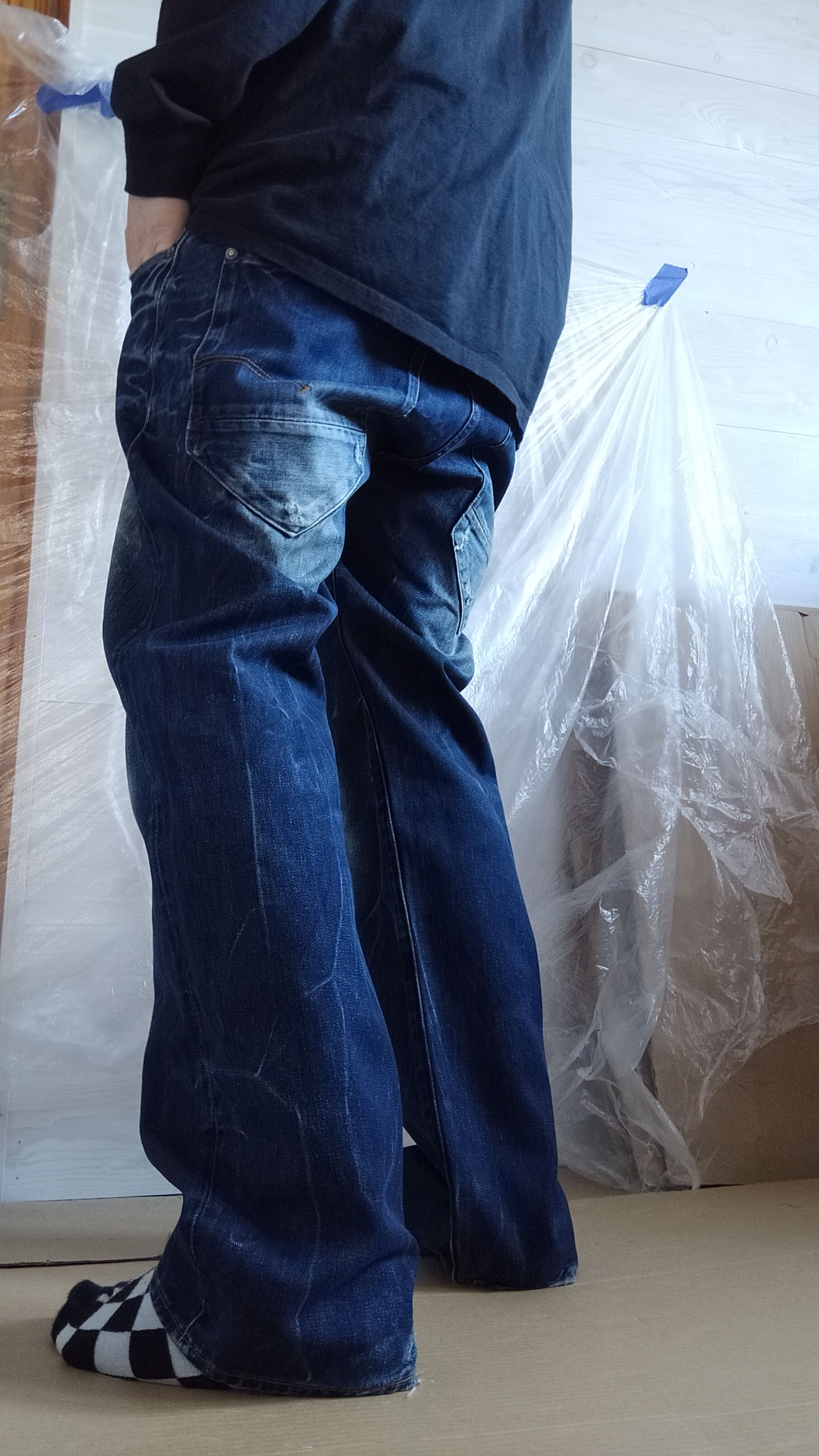 G-Star G-STAR Flared Pants Raw Baggy Denim Goth GS RAW Size US 32 / EU 48 - 12 Thumbnail