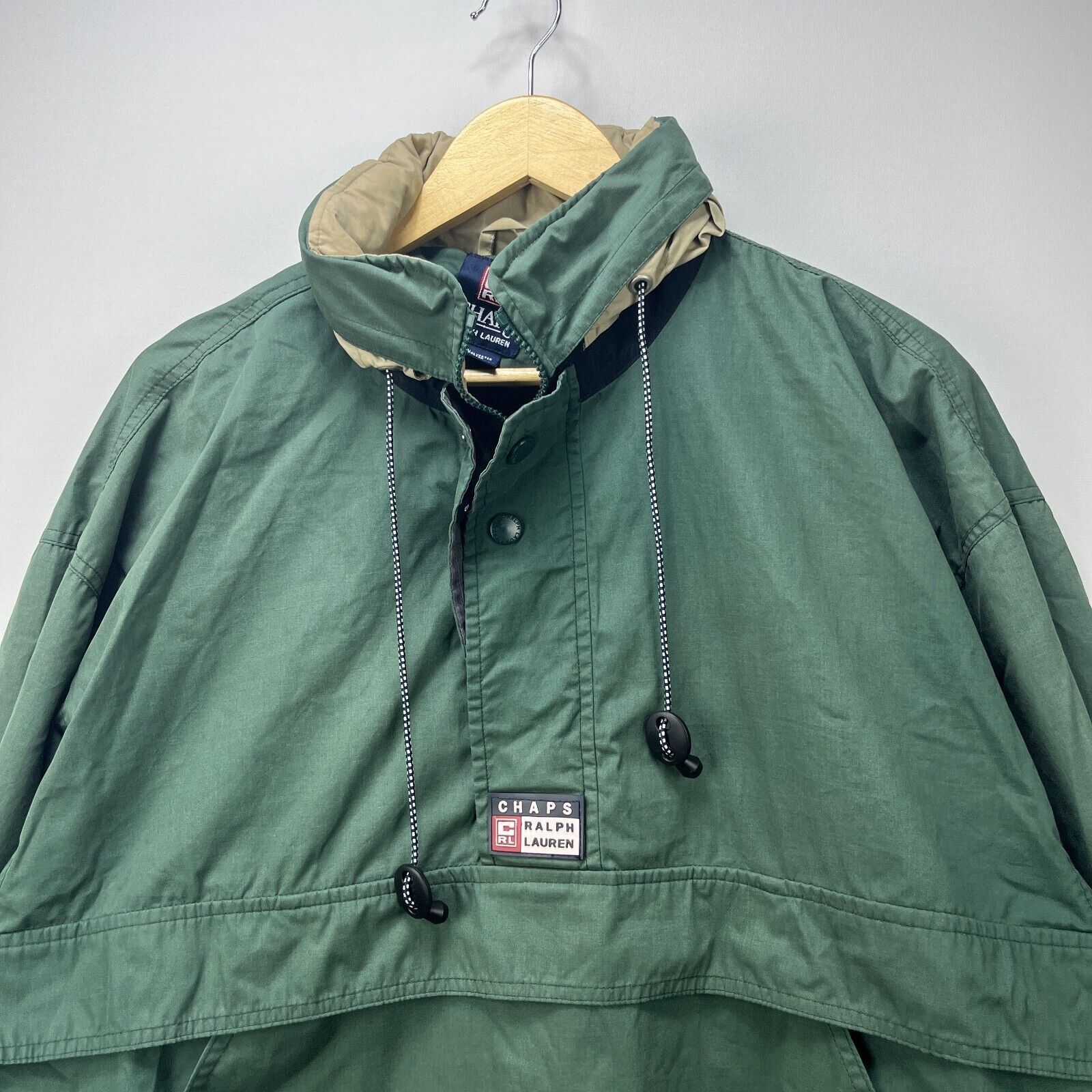 Ralph Lauren × Vintage Vintage 90s Chaps Ralph Lauren Polo Anorak Jacket Large Size US L / EU 52-54 / 3 - 2 Thumbnail