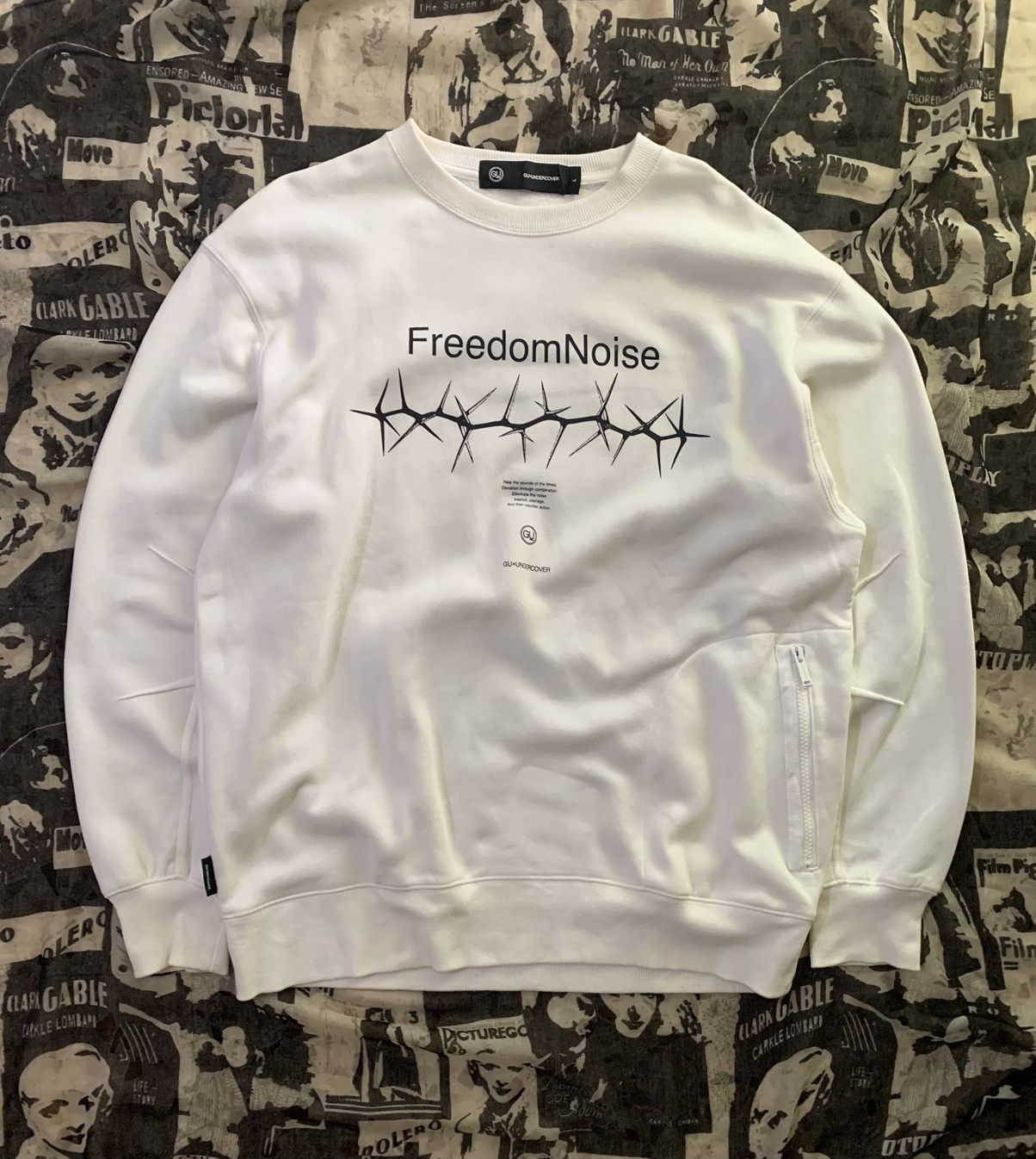 Undercover 💥GuxUndercover Freedom Noise Sweatshirt Size US L / EU 52-54 / 3 - 2 Thumbnail