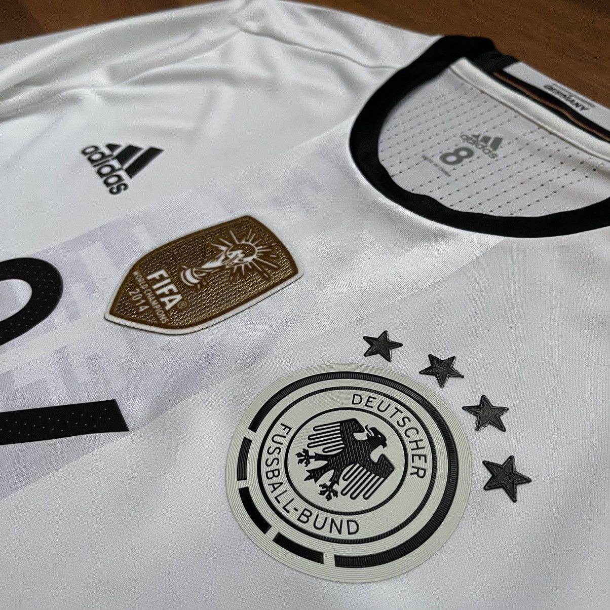 Adidas × Vintage GERMANY ADIDAS ADIZERO 2016 HOME JERSEY #24 BRANDT Size US L / EU 52-54 / 3 - 5 Thumbnail