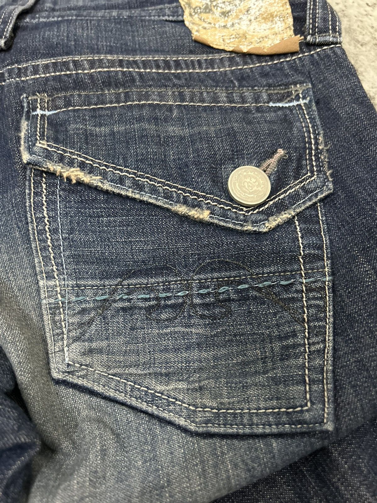 Tornado Mart Vintage Japanese Brappers Flare Jeans Size 28" / US 6 / IT 42 - 9 Thumbnail