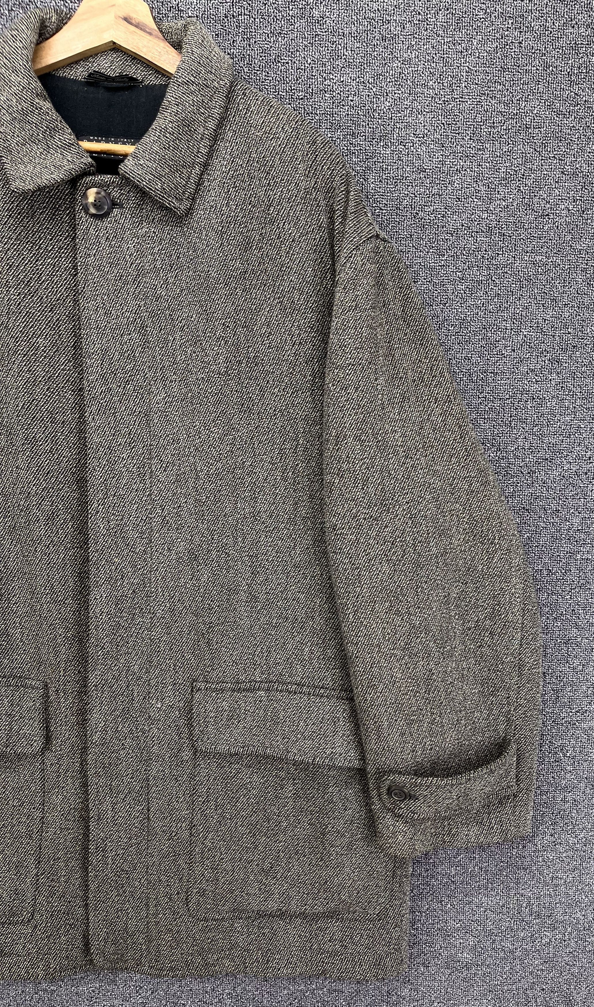 Barneys New York Vintage Barneys New York Made in Italy Rare Wool Jacket Size US L / EU 52-54 / 3 - 4 Thumbnail