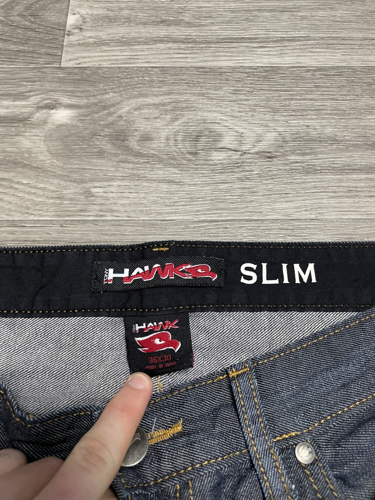 Tony Hawk 36/30 Vintage Tony Hawk Skateboarding Denim Jeans SK8 Size US 36 / EU 52 - 11 Thumbnail