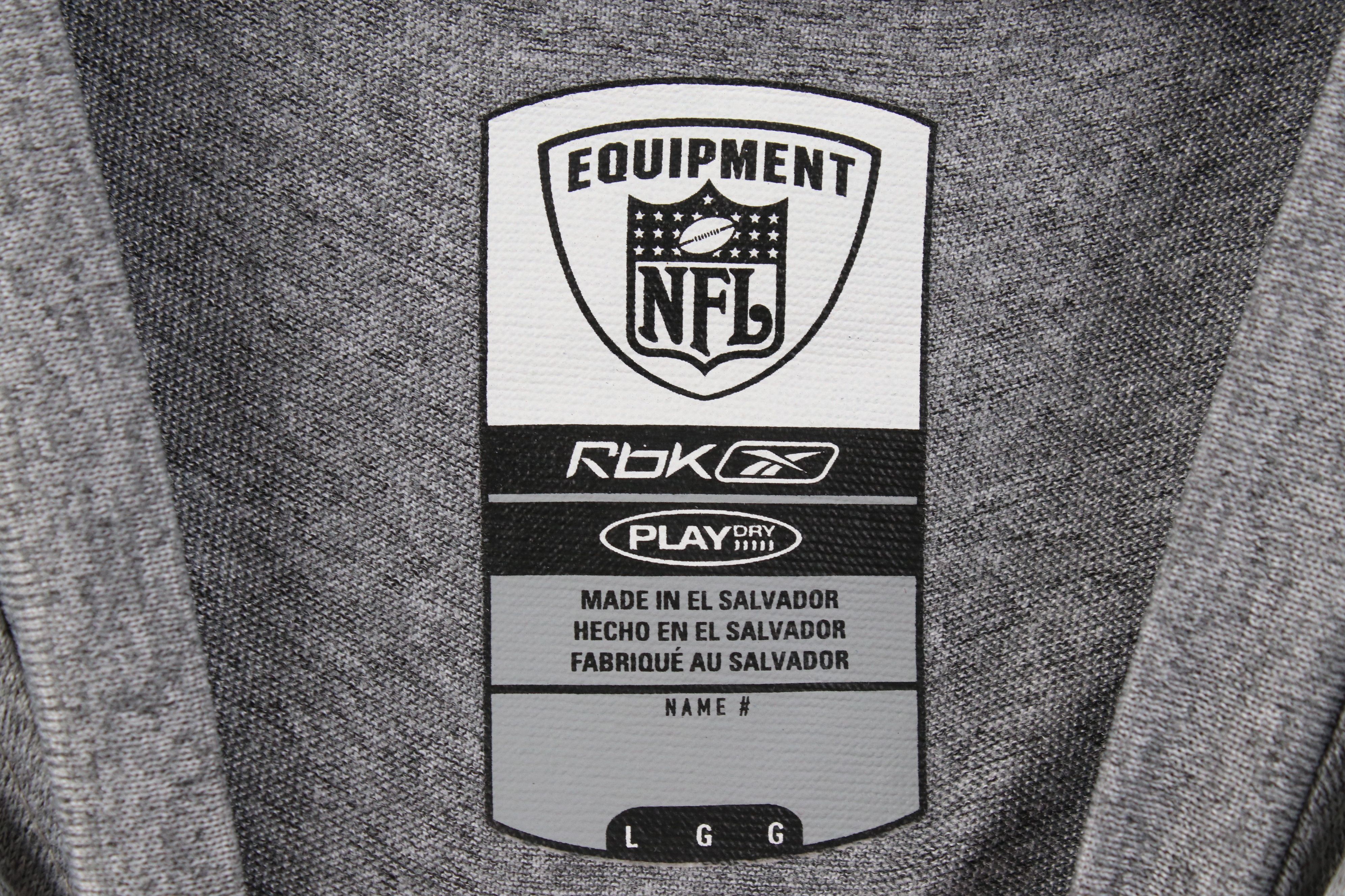 Reebok Vintage Y2K Reebok NFL Football Long Sleeve T-Shirt Gray Size US L / EU 52-54 / 3 - 6 Thumbnail