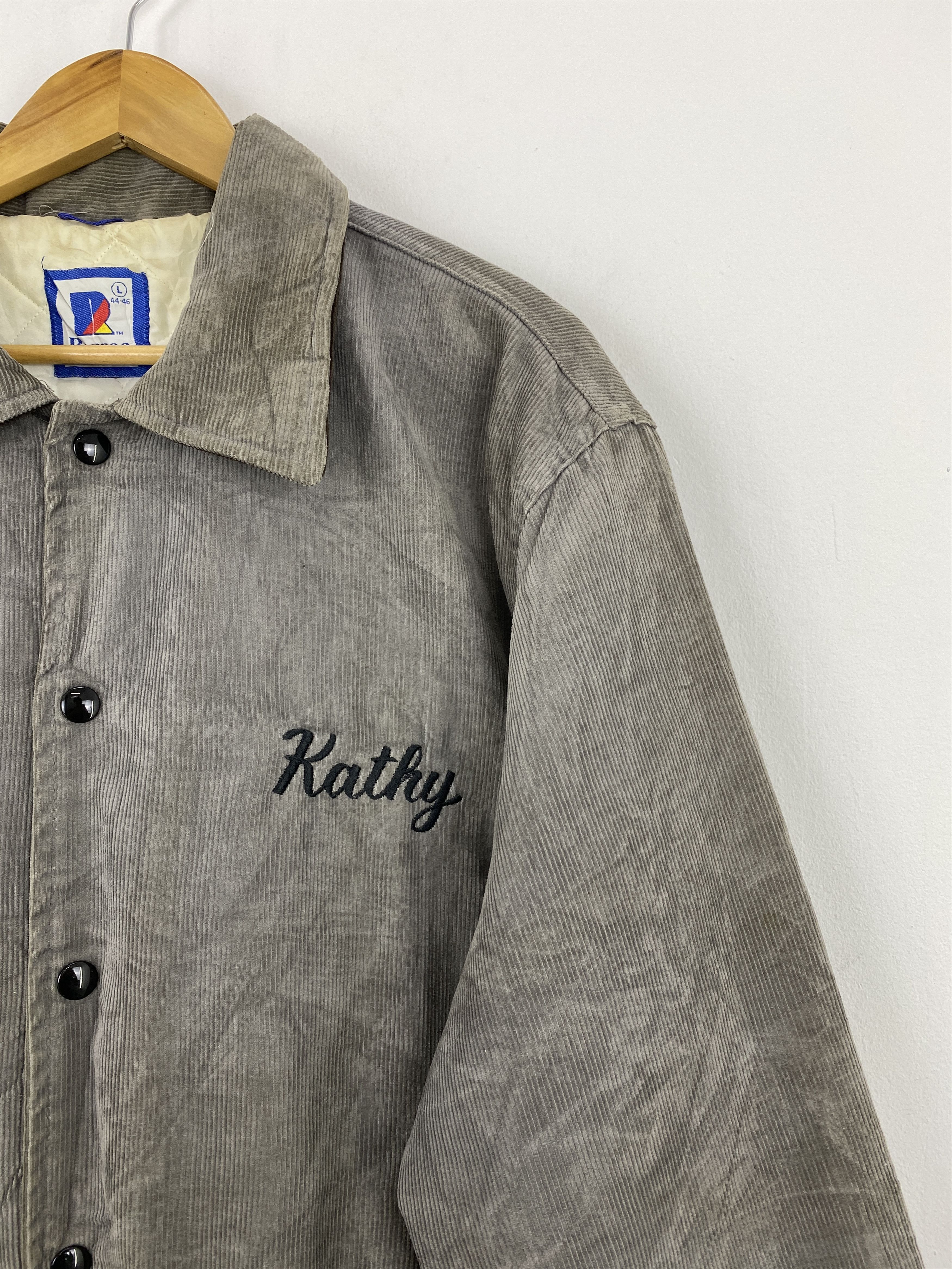 Rennoc Vintage 90s Rennoc Made In Usa Corduroy Bomber Jacket J1727 Size US L / EU 52-54 / 3 - 10 Thumbnail