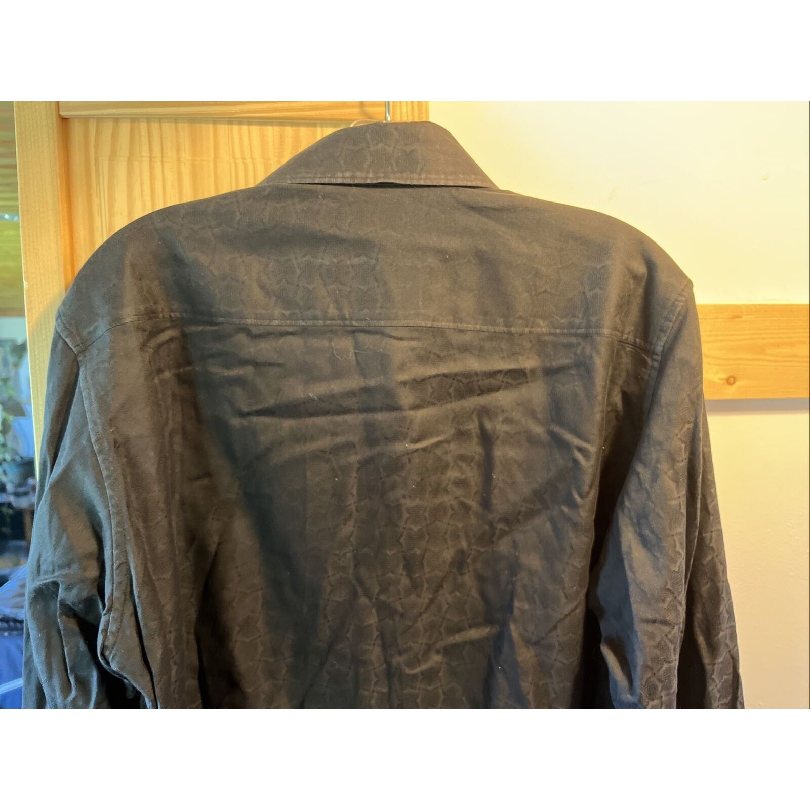 Robert Graham Robert Graham men’s M black long sleeve button cotton shirt Size US M / EU 48-50 / 2 - 11 Thumbnail
