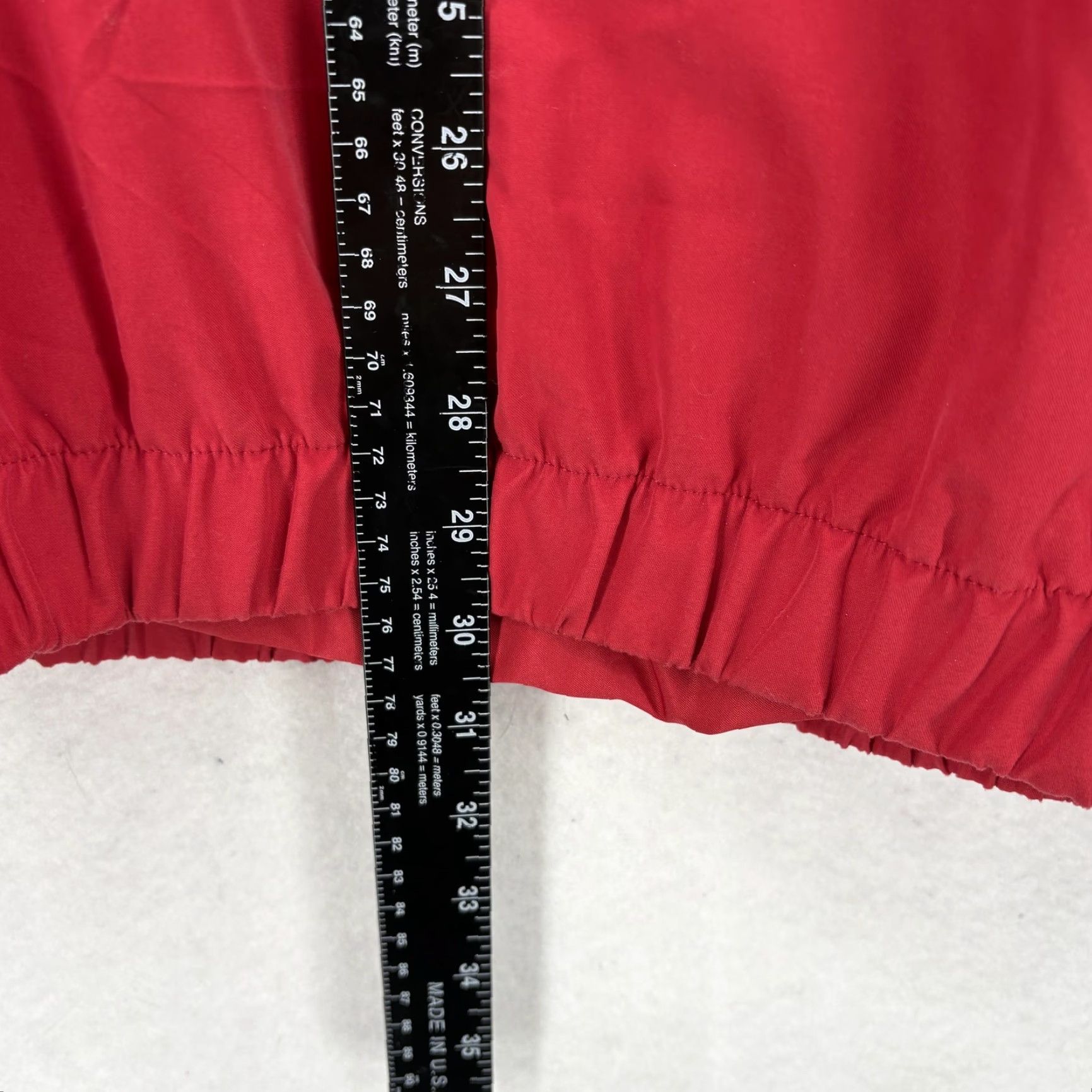 Footjoy FootJoy Jacket Mens 2XL Red Pullover Windbreaker Golf "The Broadmoor" Travel Size US XXL / EU 58 / 5 - 7 Thumbnail