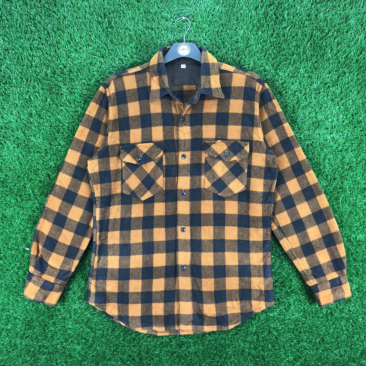 Uniqlo Uniqlo Fleece Flannel Double Pocket Checkered Size US M / EU 48-50 / 2 - 1 Thumbnail