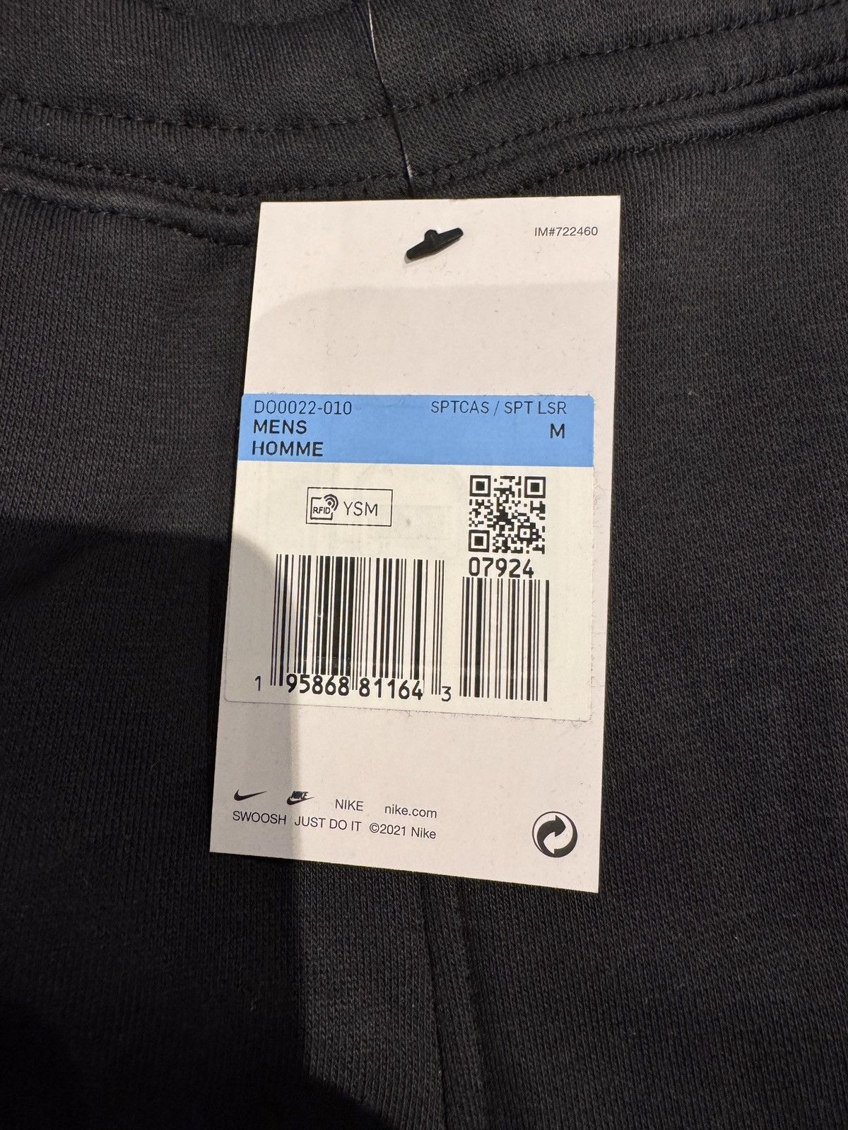 Nike NIKE SPORTSWEAR PT FLEECE PANT DO0022-010 Medium Size US 32 / EU 48 - 4 Thumbnail