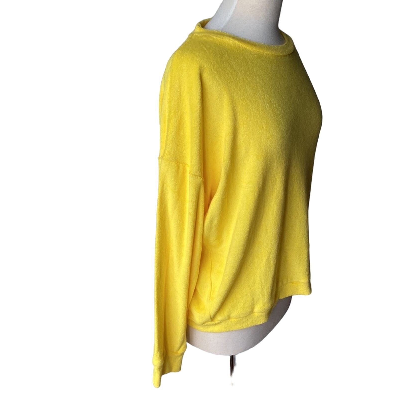 MIKOH KIMO 2 Crewneck Terry Cloth SWEATSHIRT Starfruit