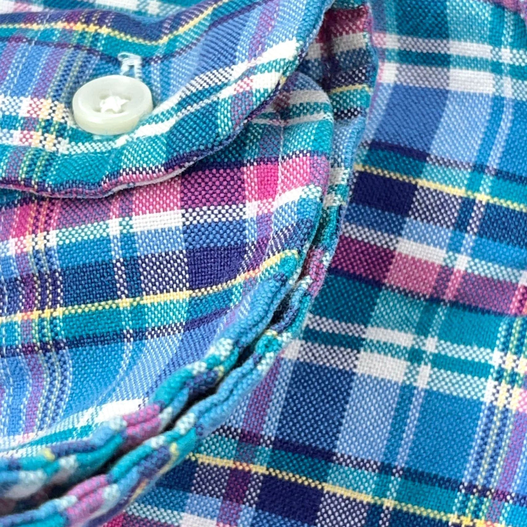 Ralph Lauren Ralph Lauren Shirt Men 2XL Blue Pink Plaid Oxford Classic Fit Button-Down Casual Multi-Season Mens Size US XXL / EU 58 / 5 - 4 Thumbnail