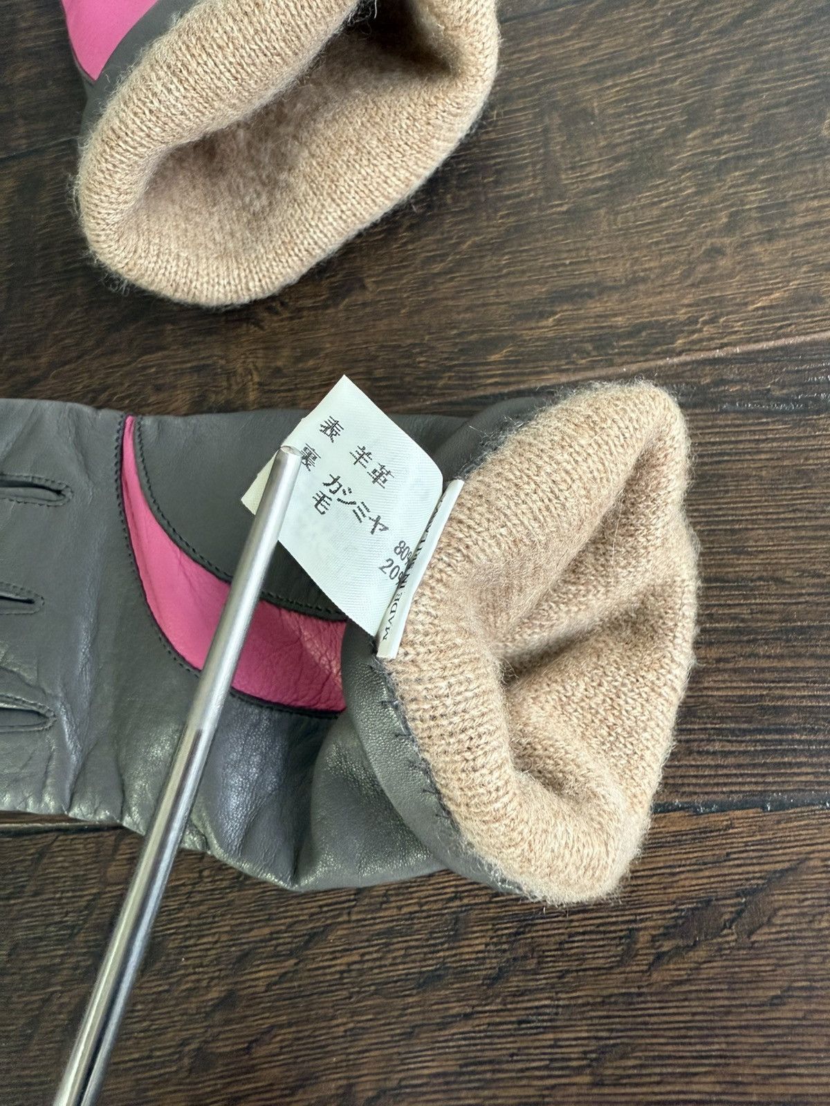 Issey Miyake AW04 Moon Leather Gloves Size ONE SIZE - 5 Thumbnail