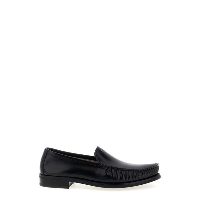 Prada PRADA Black Leather Loafers New And Authentic (Men's size:9. Size US 9.5 / EU 42-43 - 1 Thumbnail