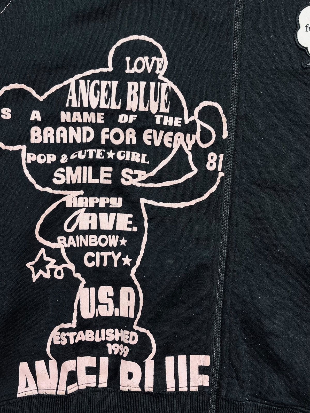 Hysteric Glamour 2000s Angel Blue - Mascots Track Jacket Size M / US 6-8 / IT 42-44 - 5 Thumbnail