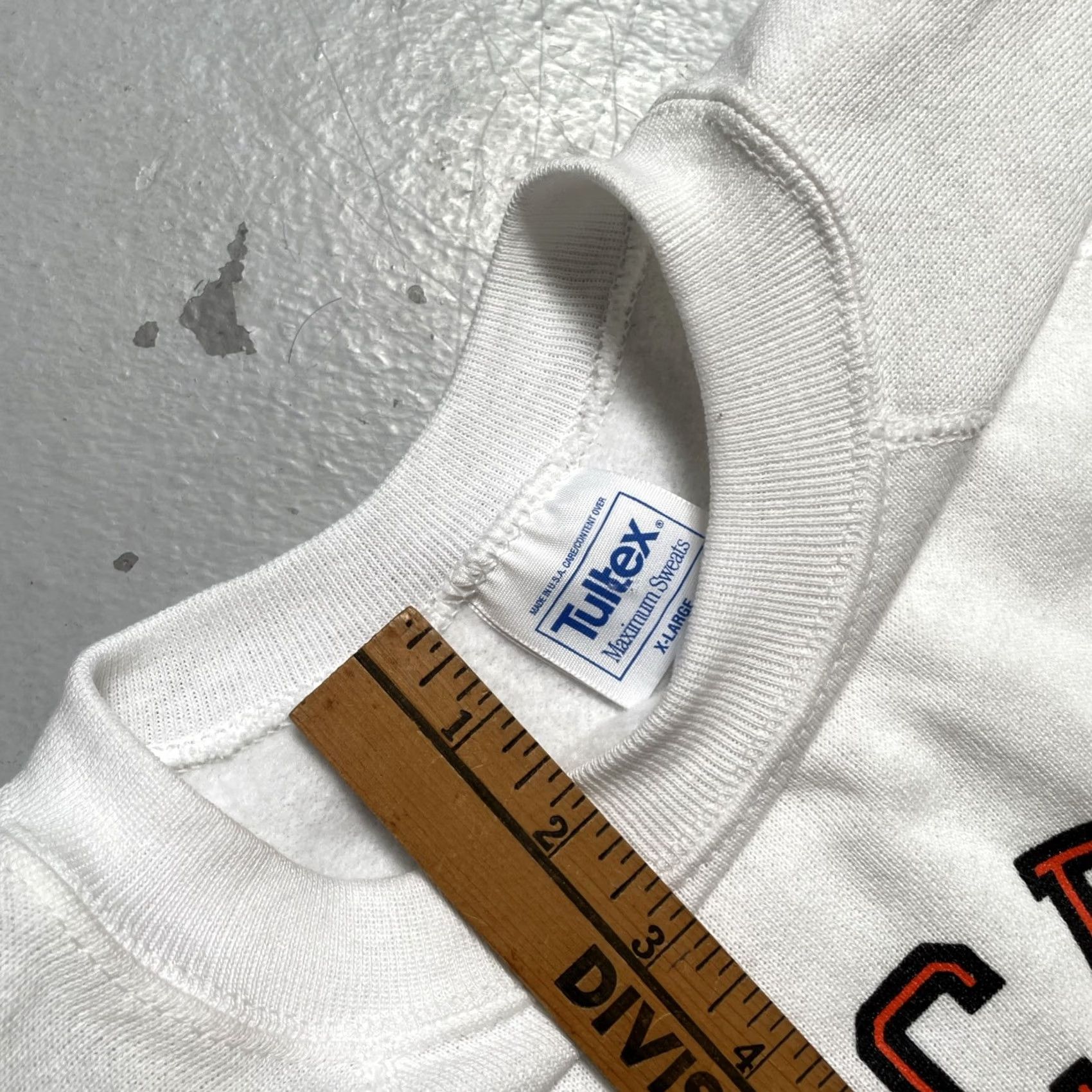 Tultex Vintage Tultex Princeton University Sweatshirt XL Unisex White Raglan USA 80s 90s College Tigers Crest Ivy League Pullover Socks? Size US XL / EU 56 / 4 - 4 Thumbnail