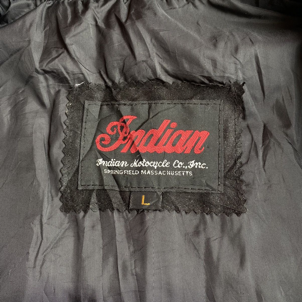 If Six Was Nine × Indian Motorcycle × Le Grande Bleu (L.G.B.) Indian Motocycle Nylon Bondage Jacket Size US L / EU 52-54 / 3 - 9 Thumbnail