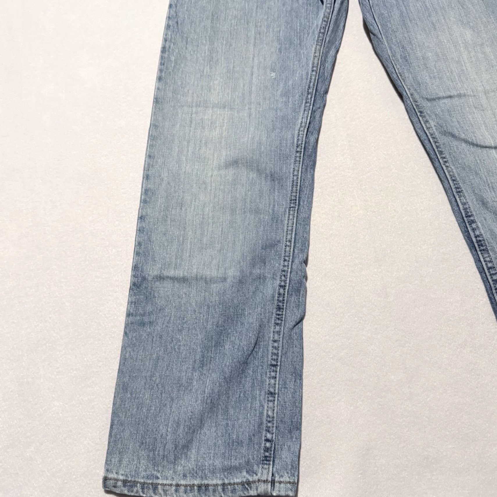 Wrangler Wrangler Jeans Men Blue Denim Classic Relaxed Fit Straight Zip Fly - 32x30 Size US 32 / EU 48 - 3 Thumbnail