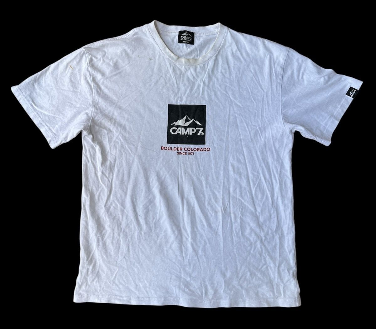 Japanese Brand Camp7 Boulder Colorado 1971 Tshirt Size US M / EU 48-50 / 2 - 1 Thumbnail