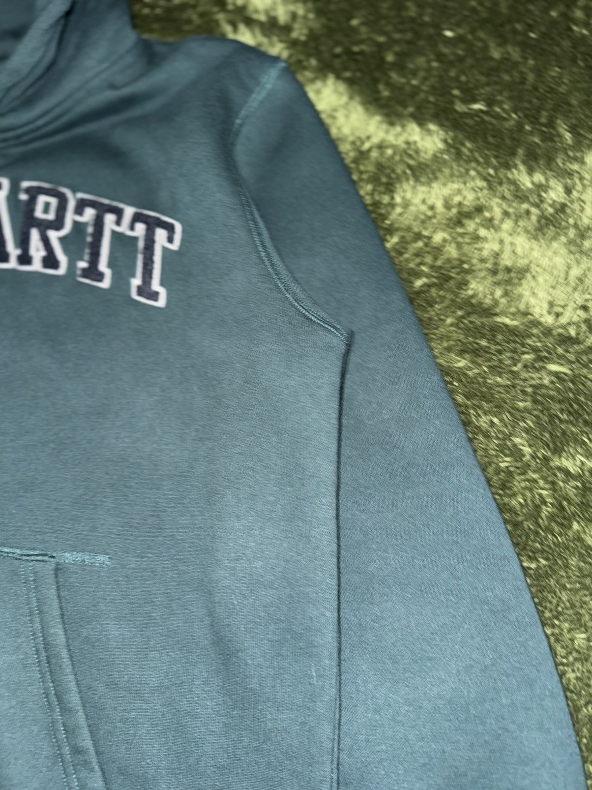 Carhartt Wip [L] Carhartt WIP Arch Fleece Logo Hoodie Green Size US L / EU 52-54 / 3 - 4 Thumbnail