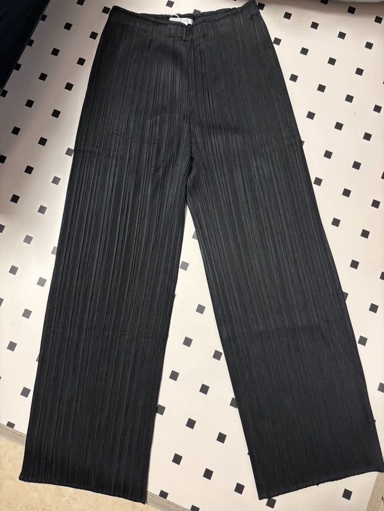 Issey Miyake issey miyake size:4 Black straight-leg trousers 2506-Nexta Size 42" / US 20 - 1 Thumbnail