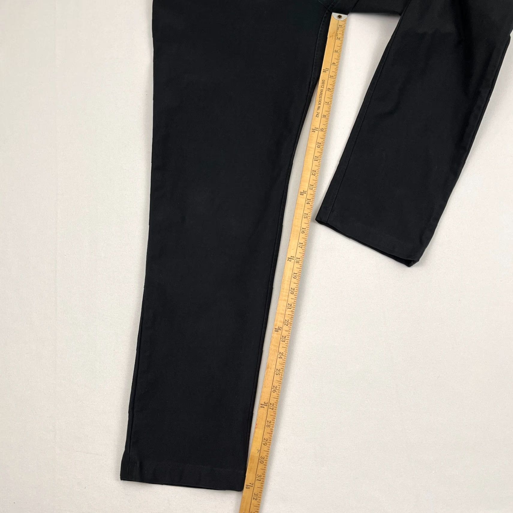 Lululemon Lululemon ABC Pants Mens 34 x 32 Black Bonded Twill Utilitech Performance Chino Straight 5-Pocket Breathable Easy Care M5AQJS Size US 34 / EU 50 - 5 Thumbnail