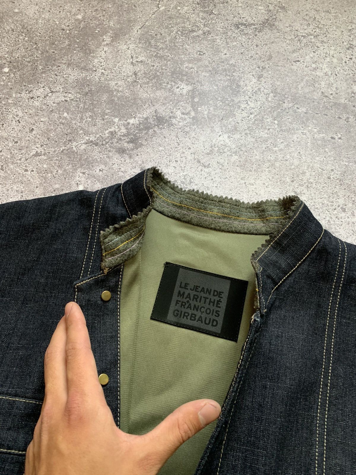 Archive Marithe Francois Girbaud Cropped Denim Jacket