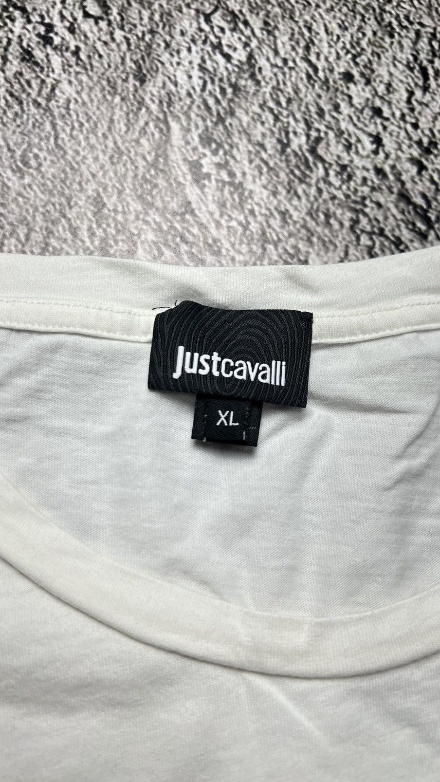 Just Cavalli Just Cavalli leopard tiger big logo tee vintage Size US XL / EU 56 / 4 - 4 Thumbnail