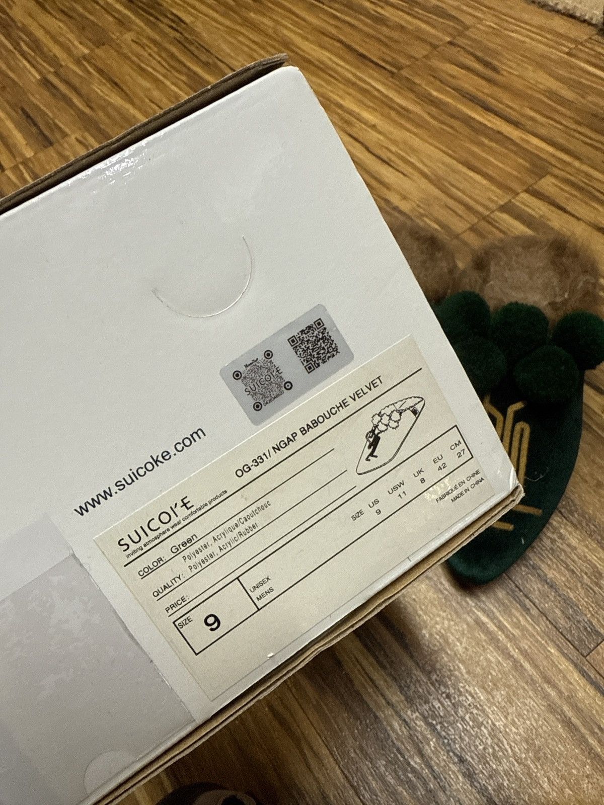 Suicoke FW22 Midorikawa x NGAP/Skoloct x Suicoke NGAP BABOUCHE VELVE Size US 9 / EU 42 - 2 Thumbnail