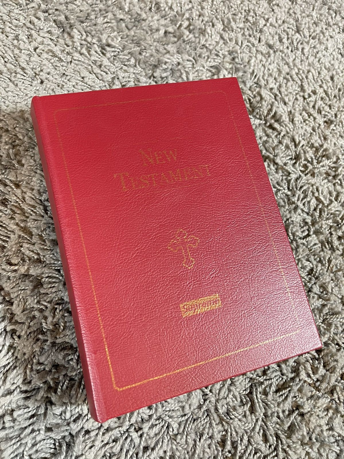 2013FW Supreme Bible Stash New Testament Storage Box