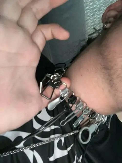 VIBE Cyber Punk Zipper Necklace Chain Size ONE SIZE - 3 Thumbnail