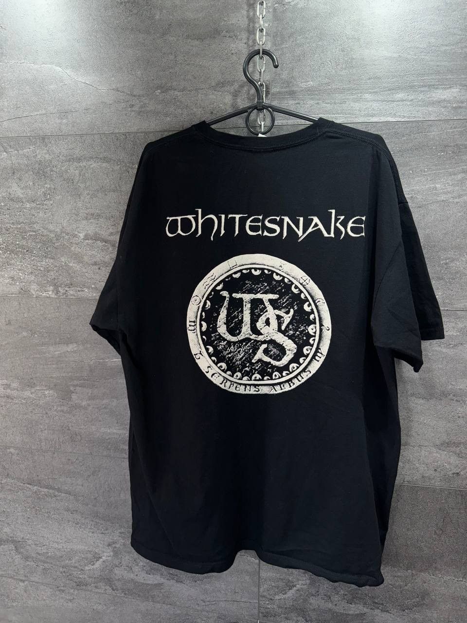 Band Tees × Vintage WHITESNAKE Vintage Hard Rock Mens Tee T-Shirt Size US XL / EU 56 / 4 - 8 Thumbnail