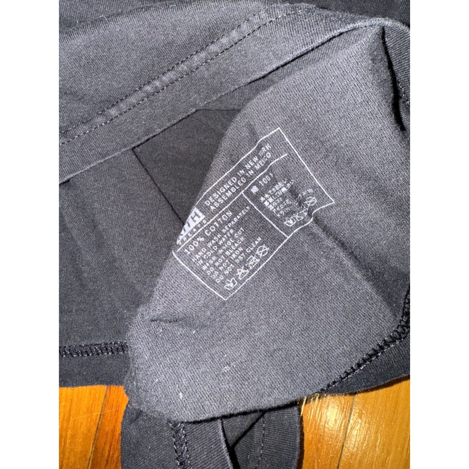 Kith KITH Shirt Men’s XL Black 100% Cotton Ribbed “Got Milk” Crew Neck Long Sleeve T-Shirt Mens Size US XL / EU 56 / 4 - 5 Thumbnail