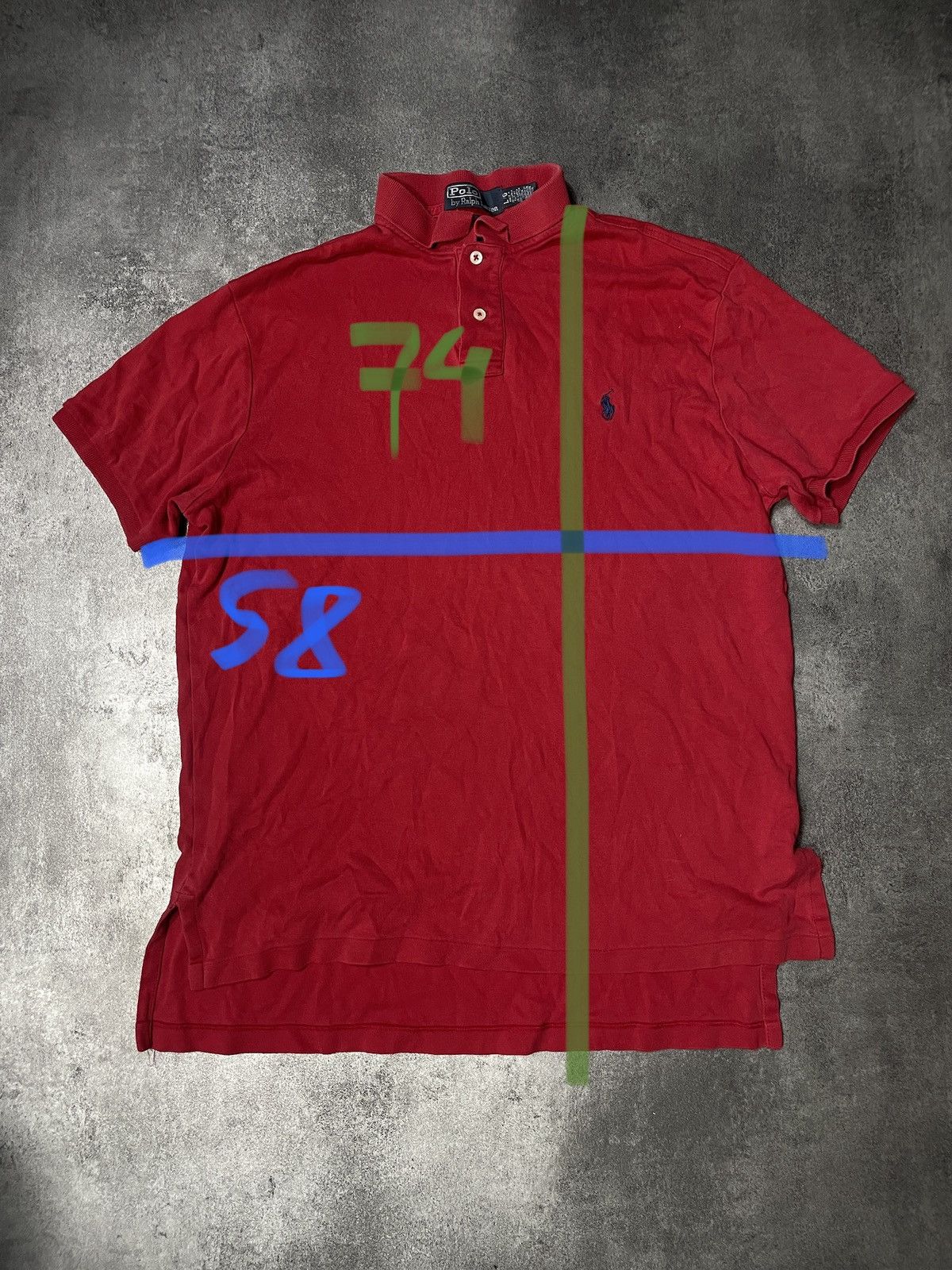 Polo Ralph Lauren × Ralph Lauren × Vintage 🔥Offers🔥Polo Ralph Lauren Vintage Y2K Polo Tee Rare Size US L / EU 52-54 / 3 - 12 Thumbnail