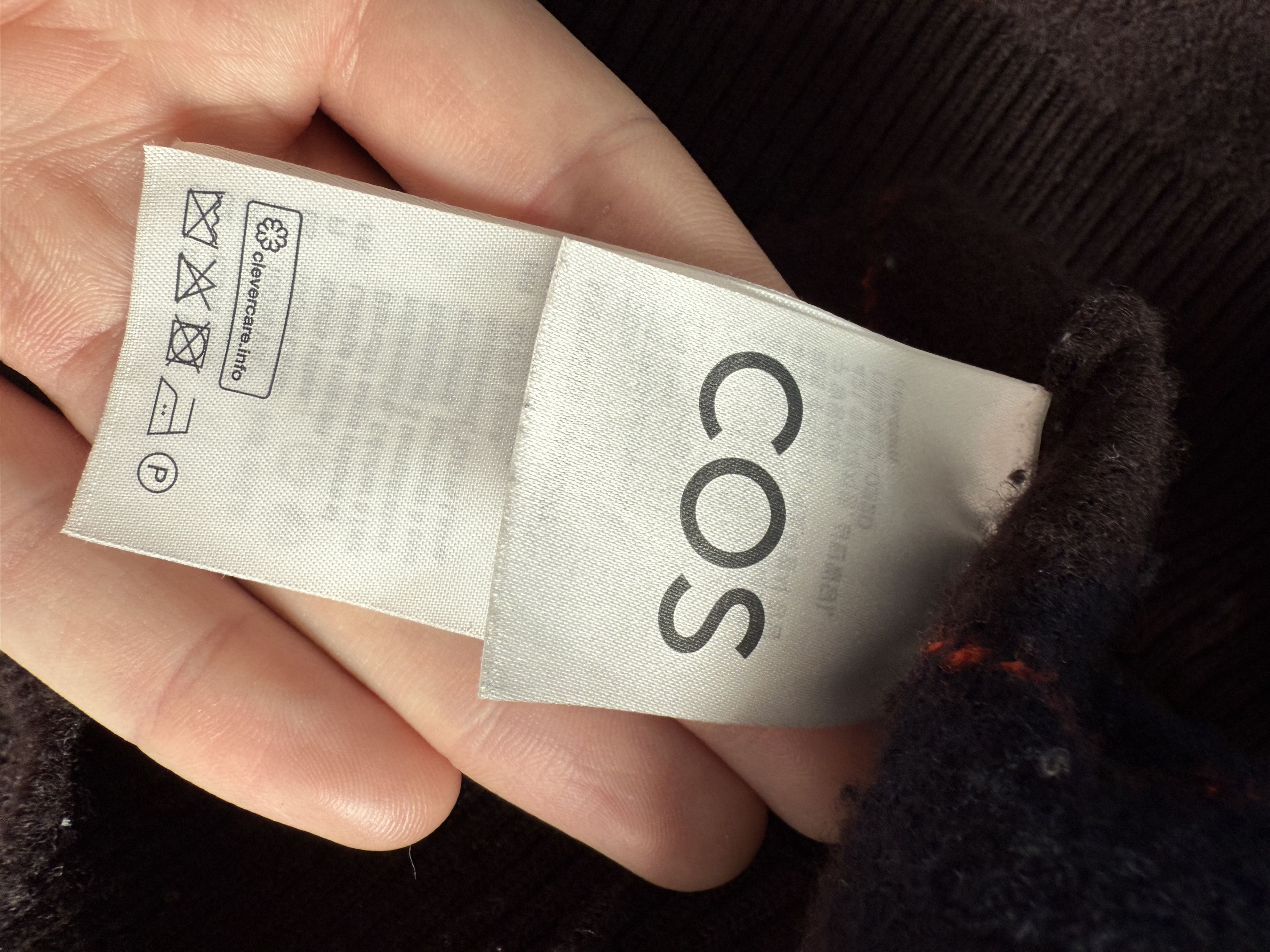 Cos COS Argyle Sweater Size US L / EU 52-54 / 3 - 3 Thumbnail