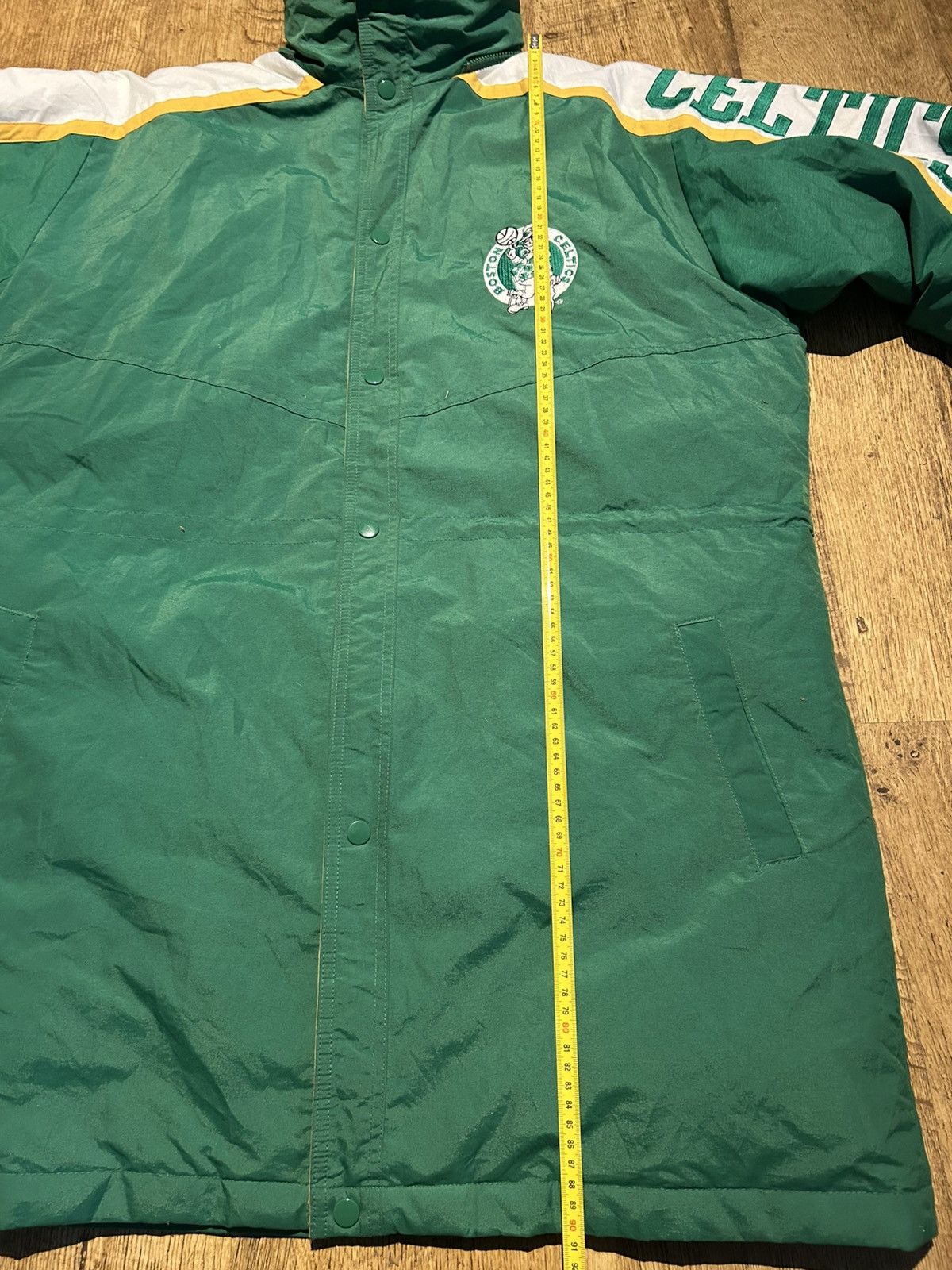 Starter Vintage 90s Boston Celtics Starter Parka Jacket NBA Mens L Size US L / EU 52-54 / 3 - 17 Thumbnail