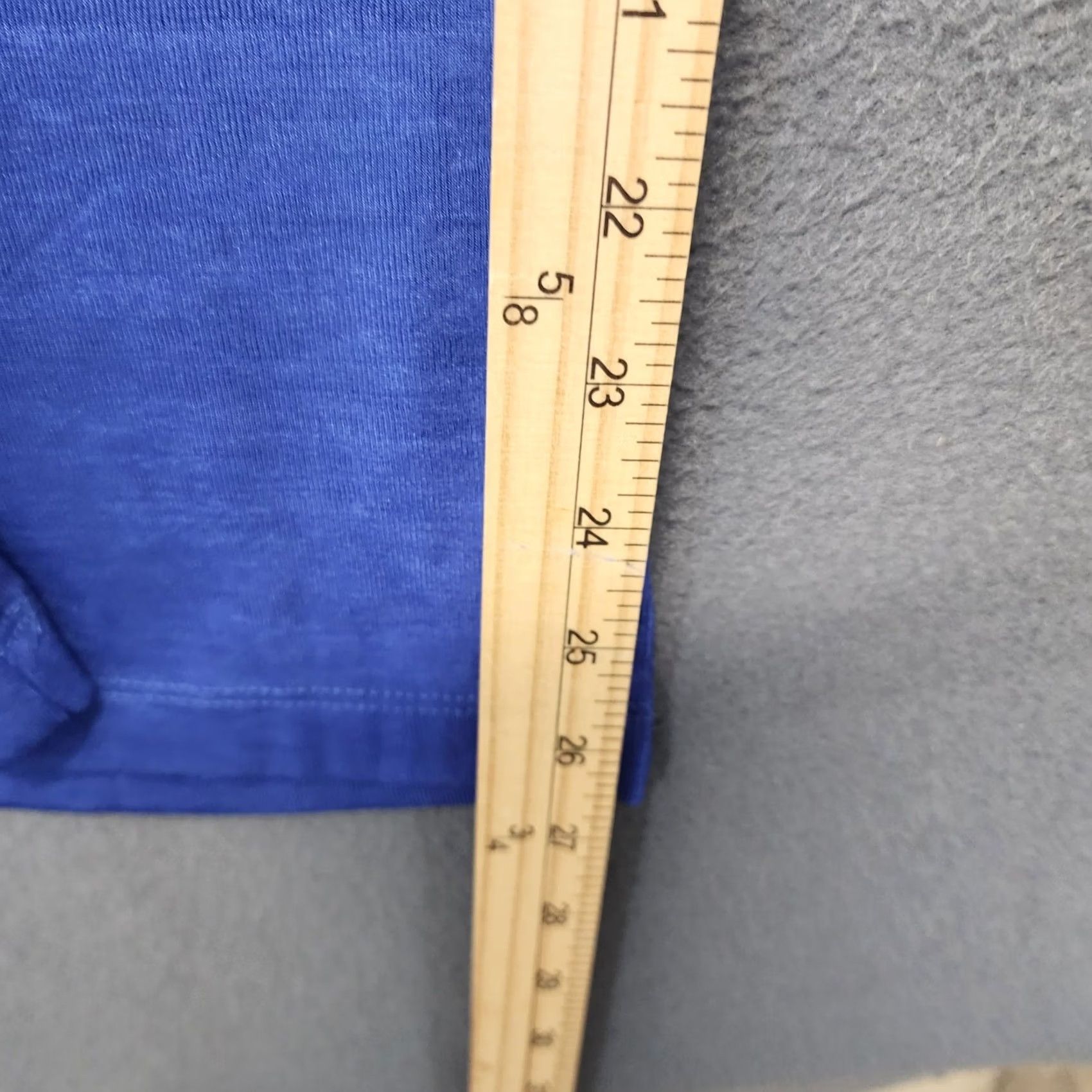 Vintage Slinky Brand Pants Womens P2XL Blue Stretch Knit Lounge Pull On Wide-Leg Ankle Liquid Size 40" / US 18 - 7 Thumbnail