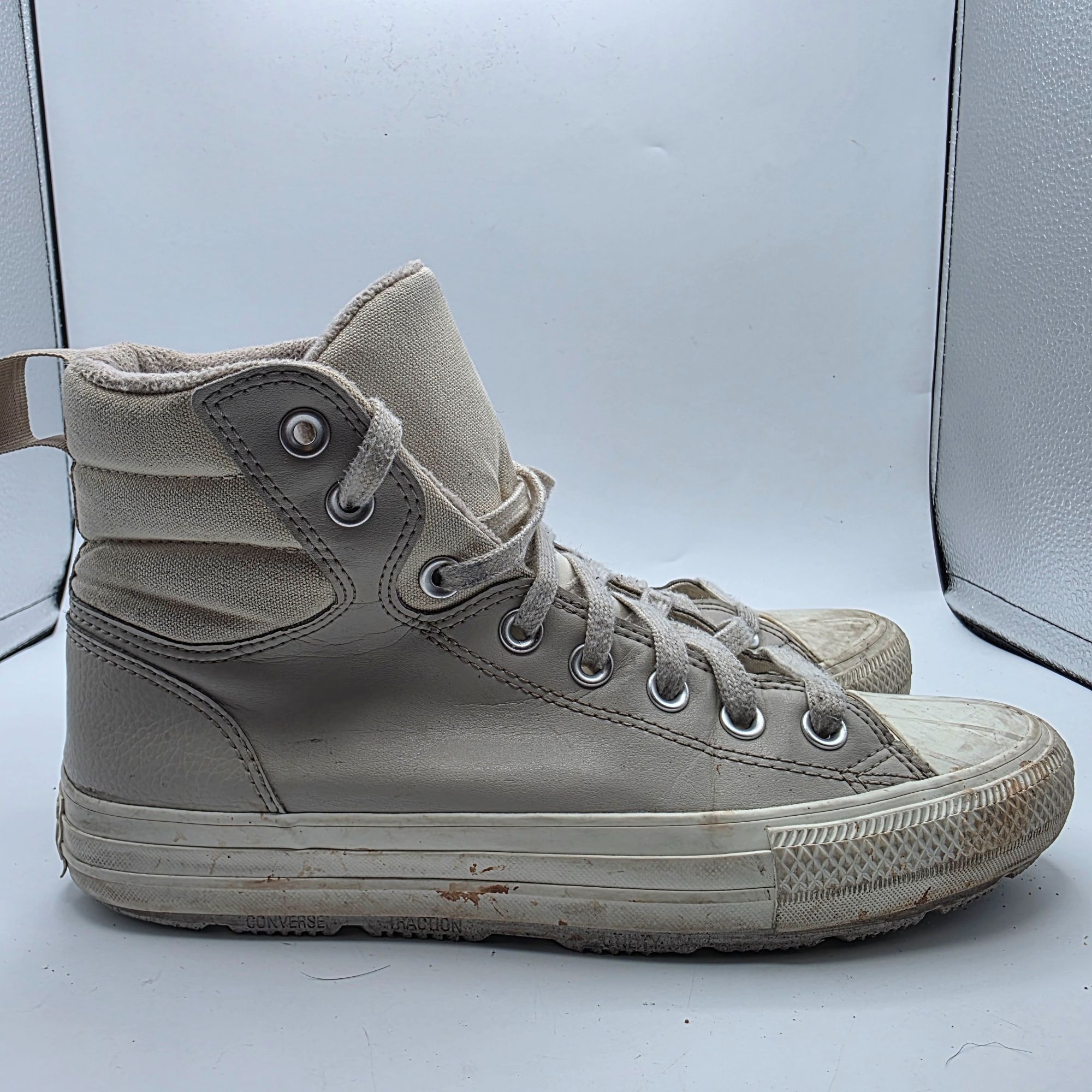 Converse Chuck Taylor All Star Berkshire Boot Womens Size 9 White Win Size US 9 / IT 39 - 11 Thumbnail