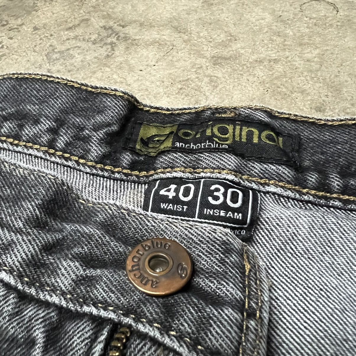Anchor Blue × JNCO × Southpole Vintage 2000’s Anchor Blue BAGGY Wide-Leg Denim Jeans Size US 40 / EU 56 - 6 Thumbnail