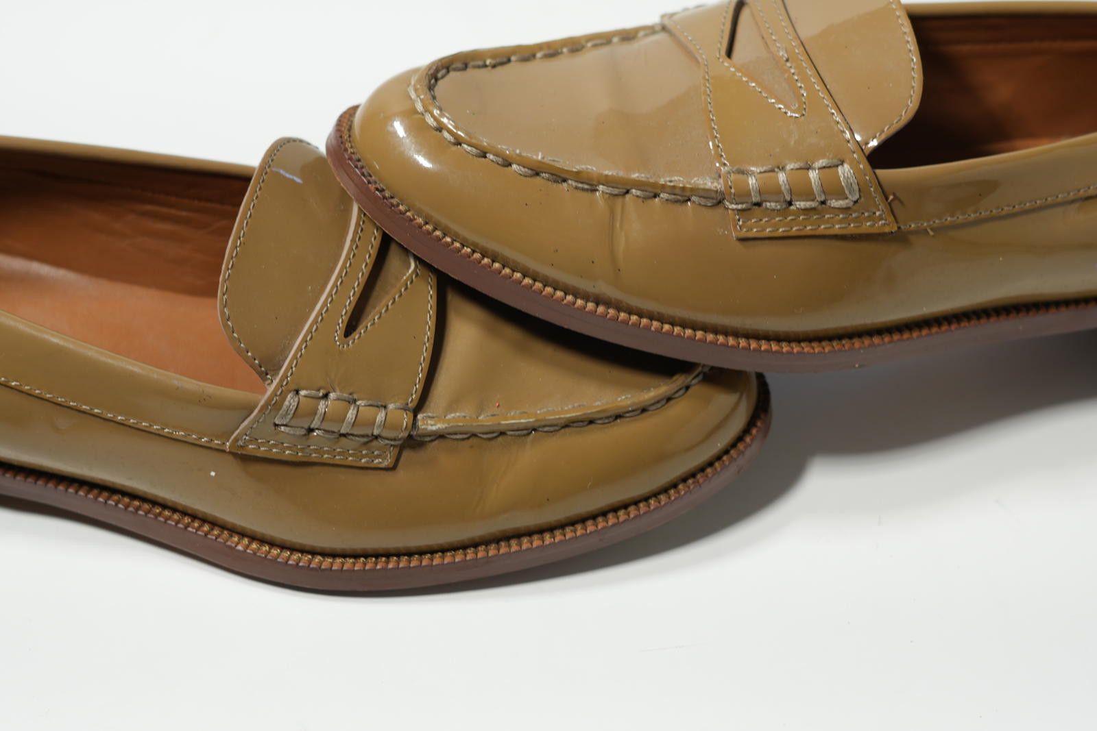 Polo Ralph Lauren Ralph Lauren Loafer Women's 5B Brown Barrett Lauren Patent Size US 5 / EU 37 - 5 Thumbnail