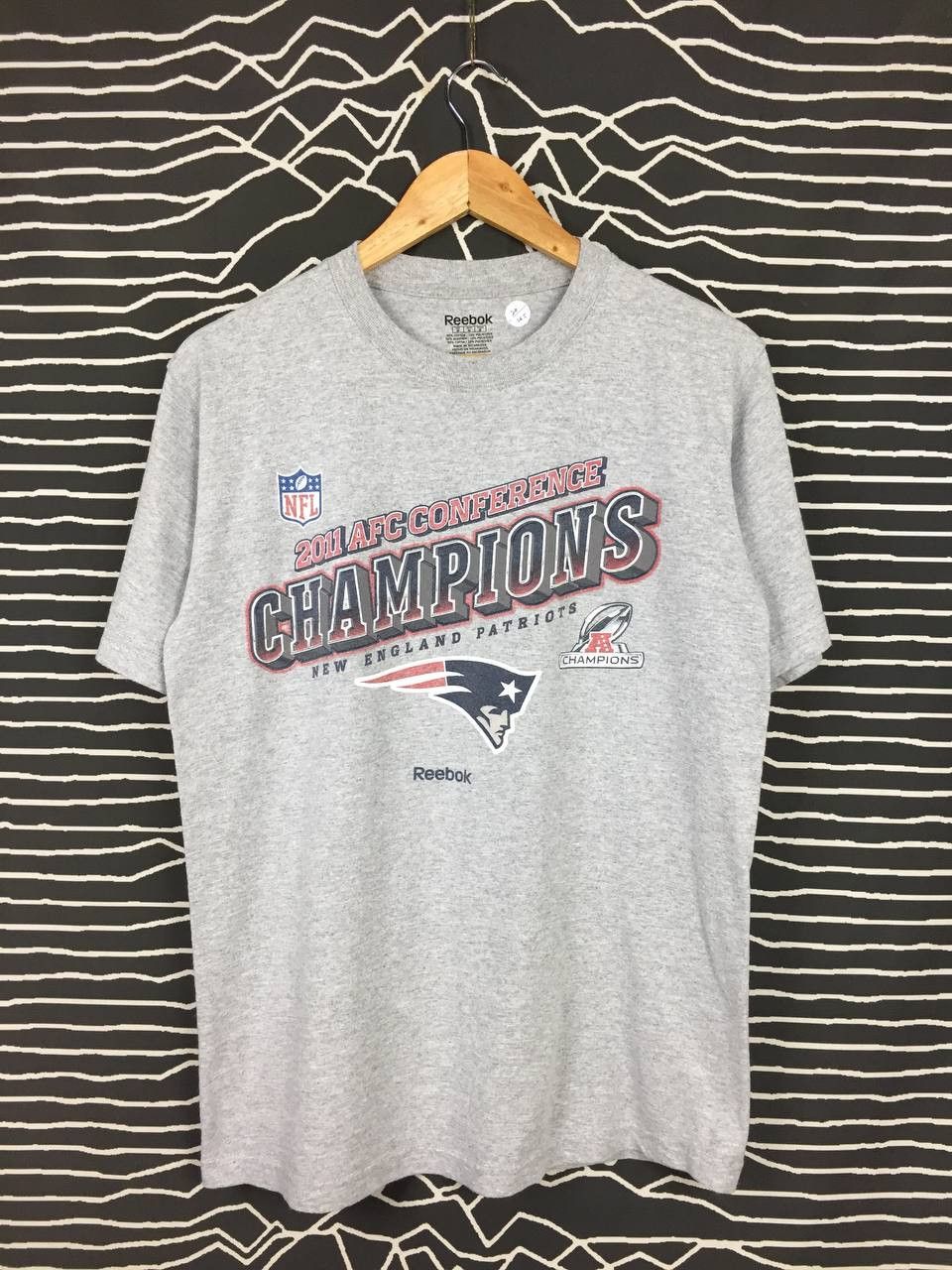 NFL × Reebok × Vintage New England Patriots 2011 AFC Conference Champions Tee Size US M / EU 48-50 / 2 - 2 Thumbnail