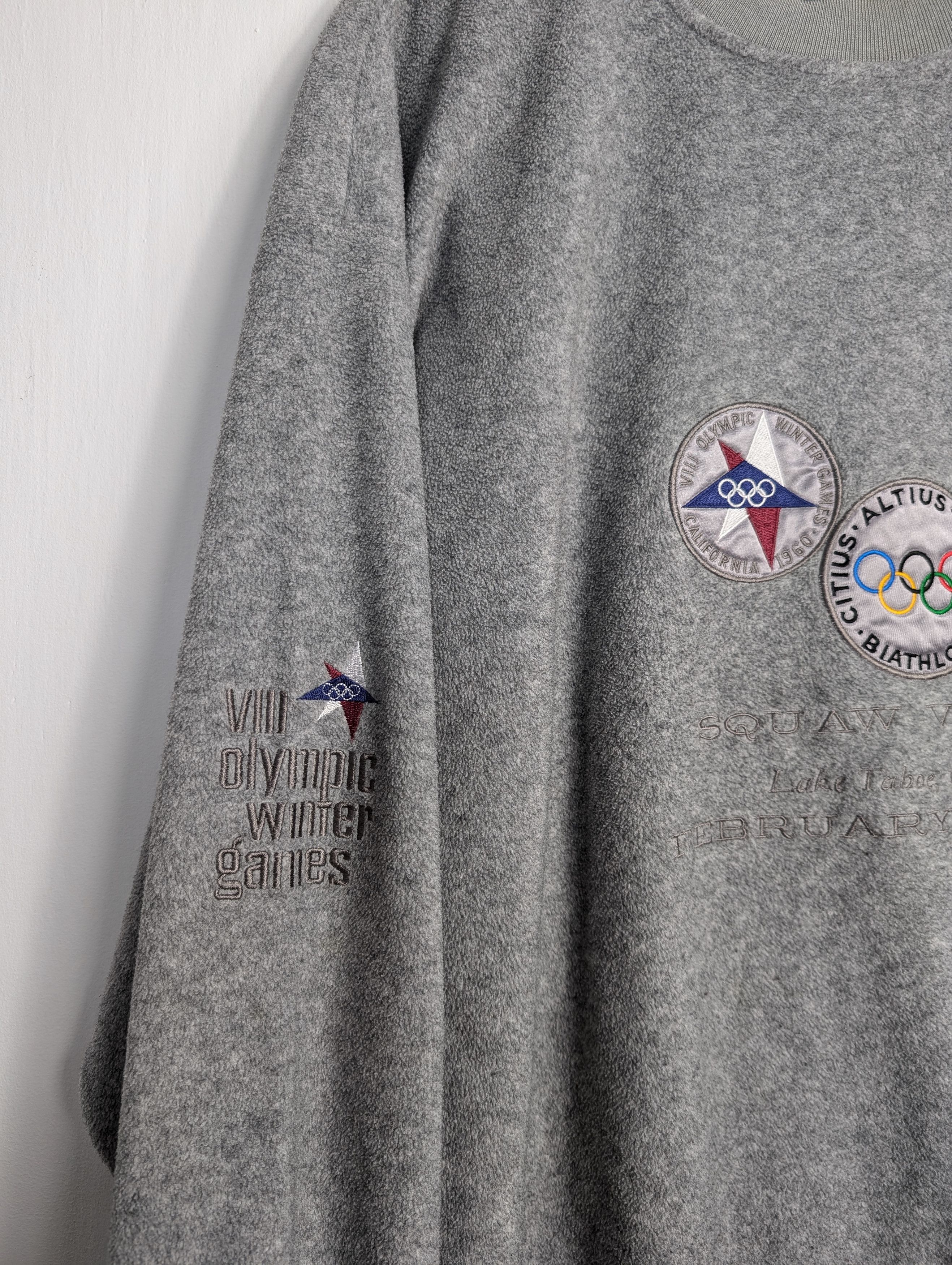 Adidas Vintage Adidas Olympic Centennial Sweatshirt Boxy Retro XL Size US XL / EU 56 / 4 - 3 Thumbnail