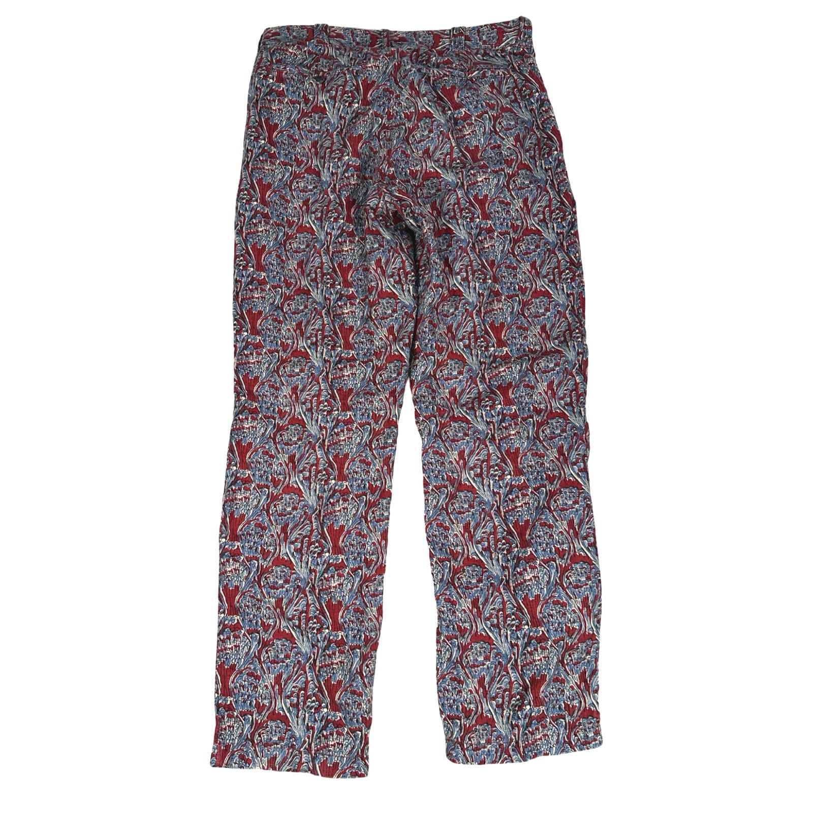 J.Crew Vintage J.Crew Oarsman Linen Pants Men’s 32 x 34 Red Blue Size US 32 / EU 48 - 2 Thumbnail