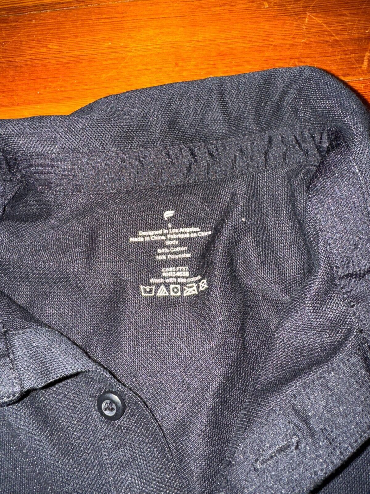 Fabletics Fabletics The Dash Polo Shirt - Black - Men's Small Size US S / EU 44-46 / 1 - 4 Thumbnail