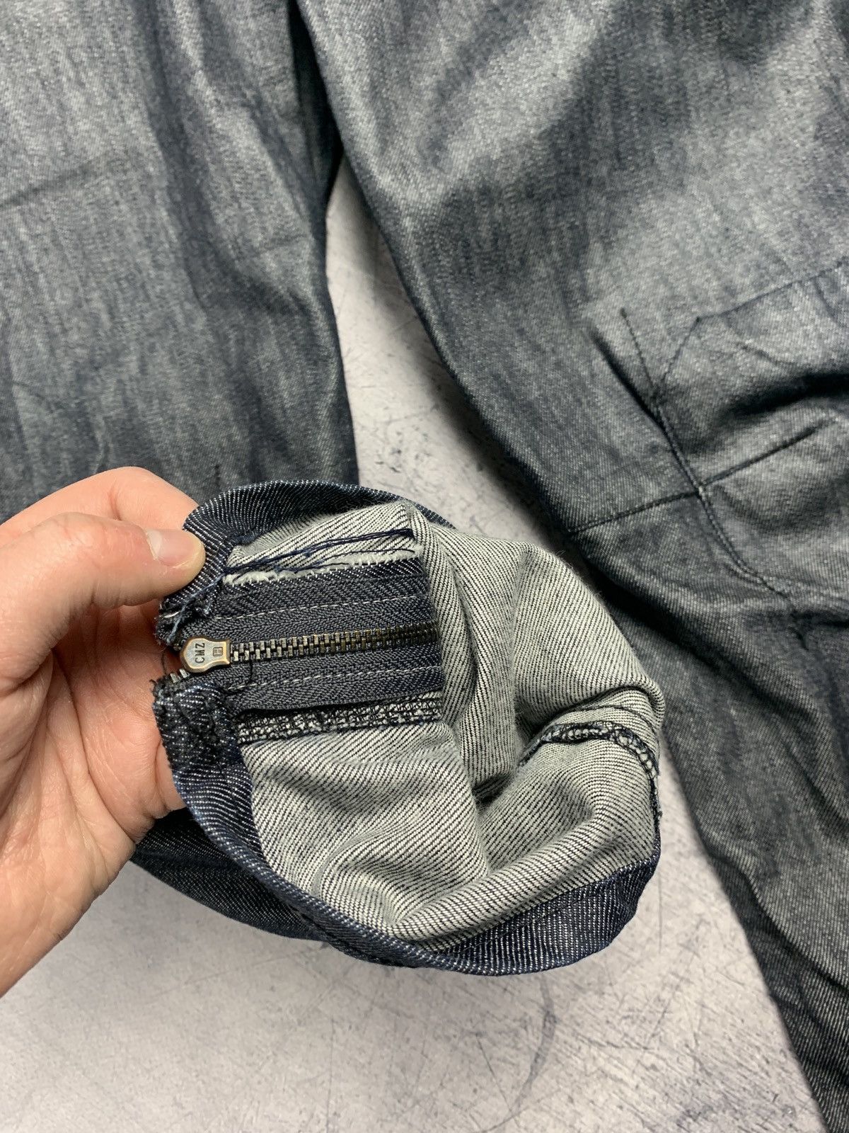 G-Star Designer G-Star Raw Correct Line Multi Zip Biker Jeans 30/34 Size US 30 / EU 46 - 15 Thumbnail