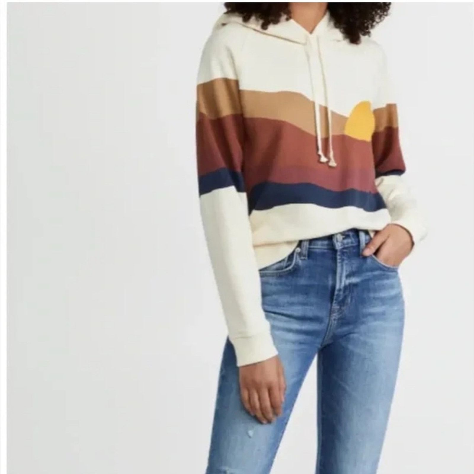Faherty Faherty Soleil Hoodie Size:S NWT Size S / US 4 / IT 40 - 3 Thumbnail