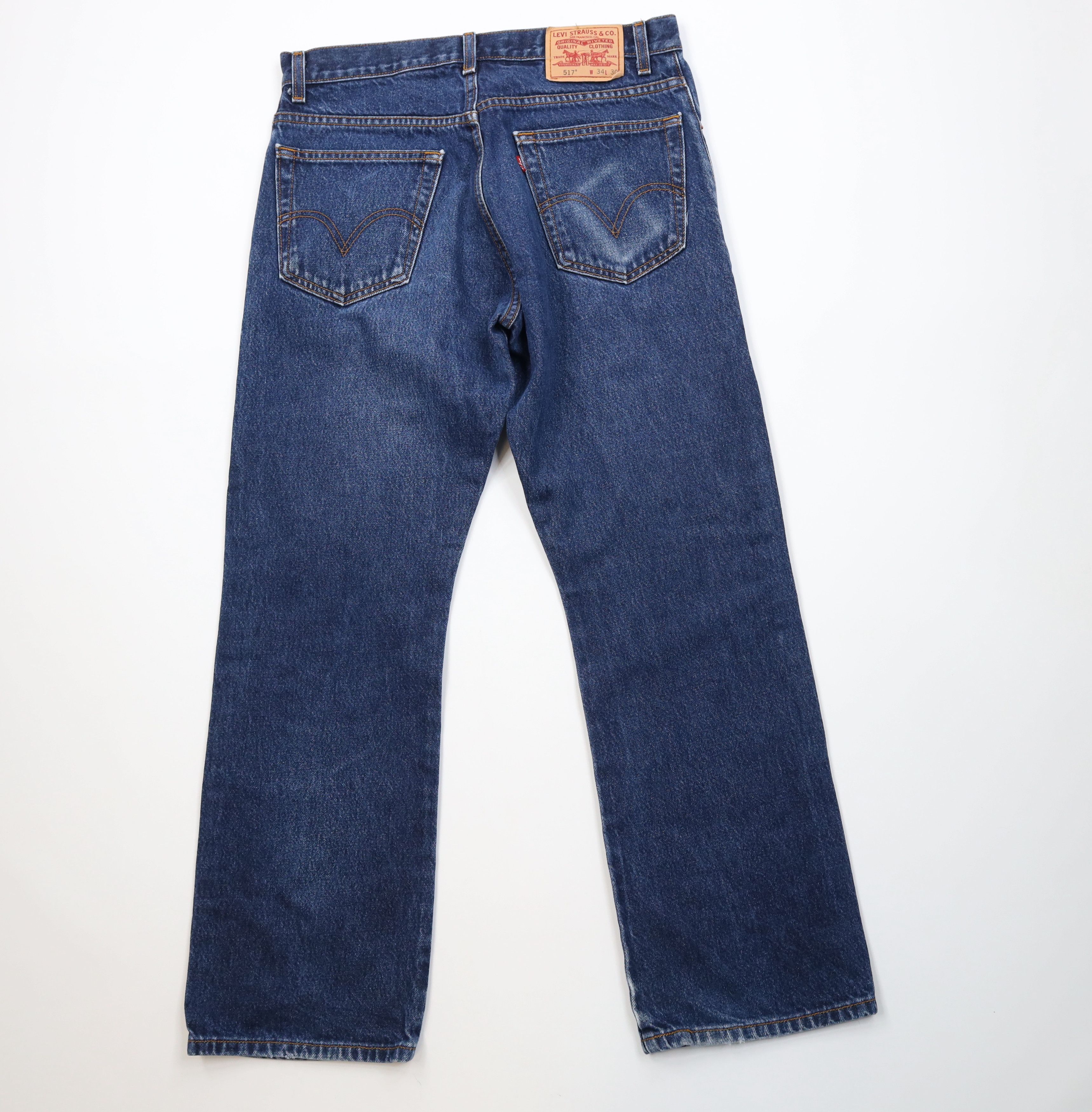 Levi's Vintage Y2K 2004 Levis 527 Western Bootcut Denim Jeans Size US 34 / EU 50 - 9 Thumbnail