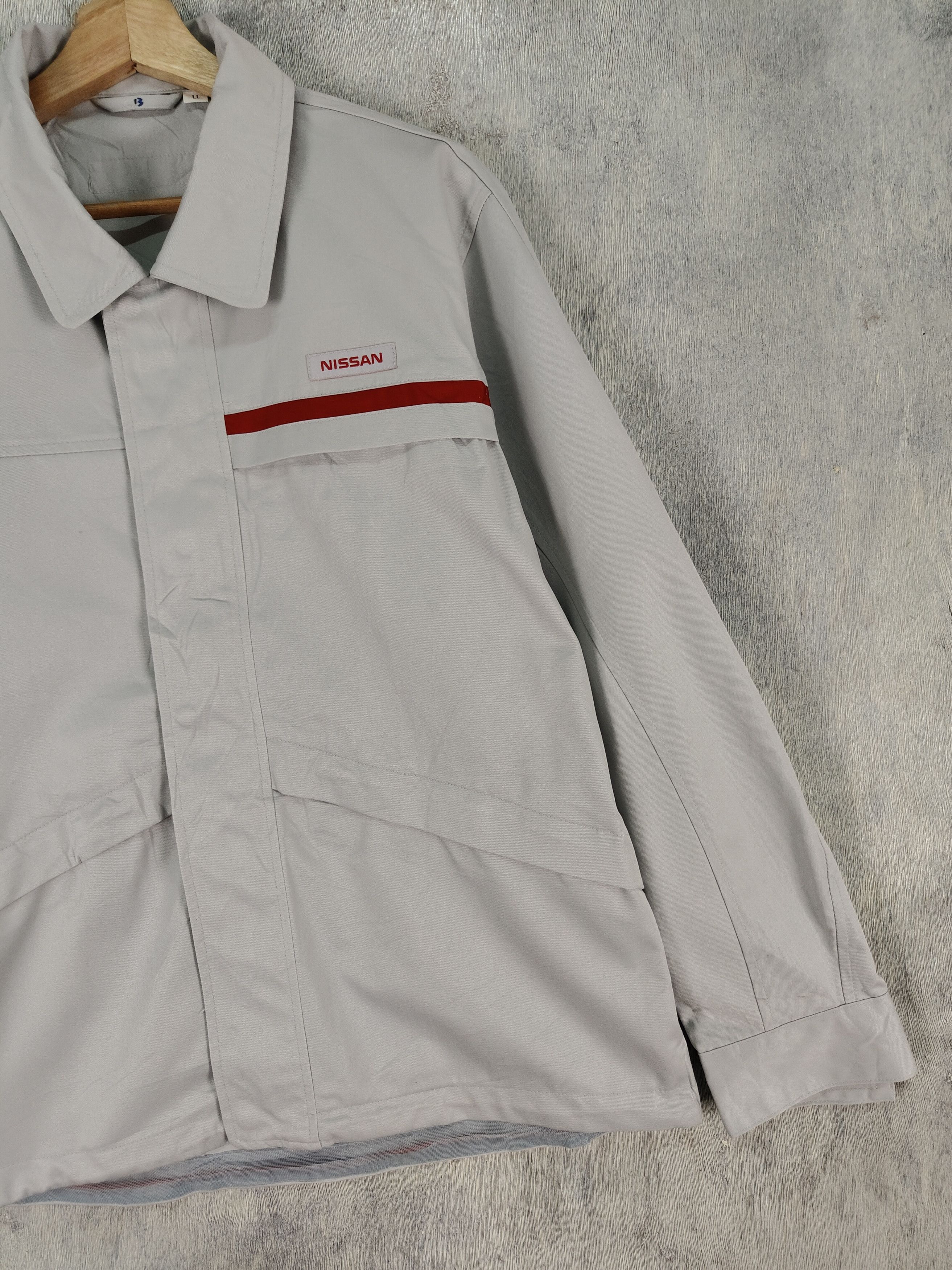 Vintage Vintage Nissan Workwear Jacket Size US XL / EU 56 / 4 - 4 Thumbnail