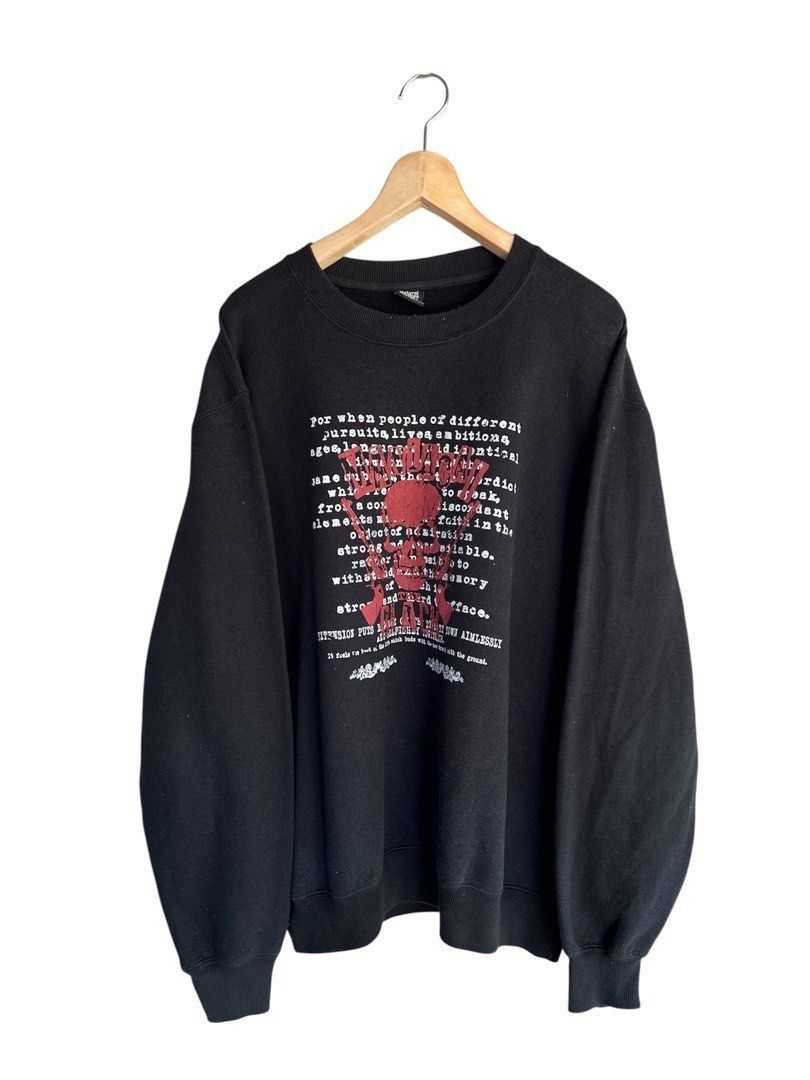 Seditionaries Vintage Skulls Logo Sweatshirt Size US L / EU 52-54 / 3 - 1 Thumbnail