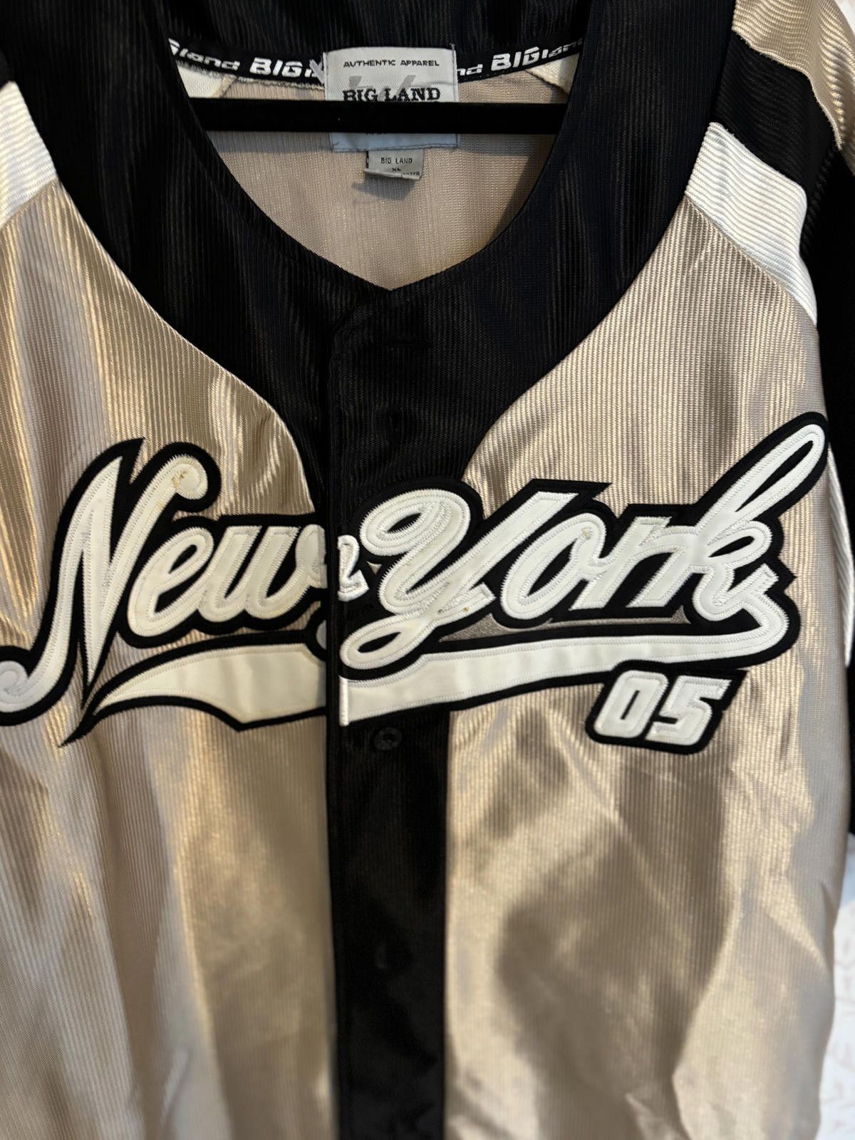 Other Vintage Y2K Men's New York 05 Baseball Jersey Size US XL / EU 56 / 4 - 5 Thumbnail